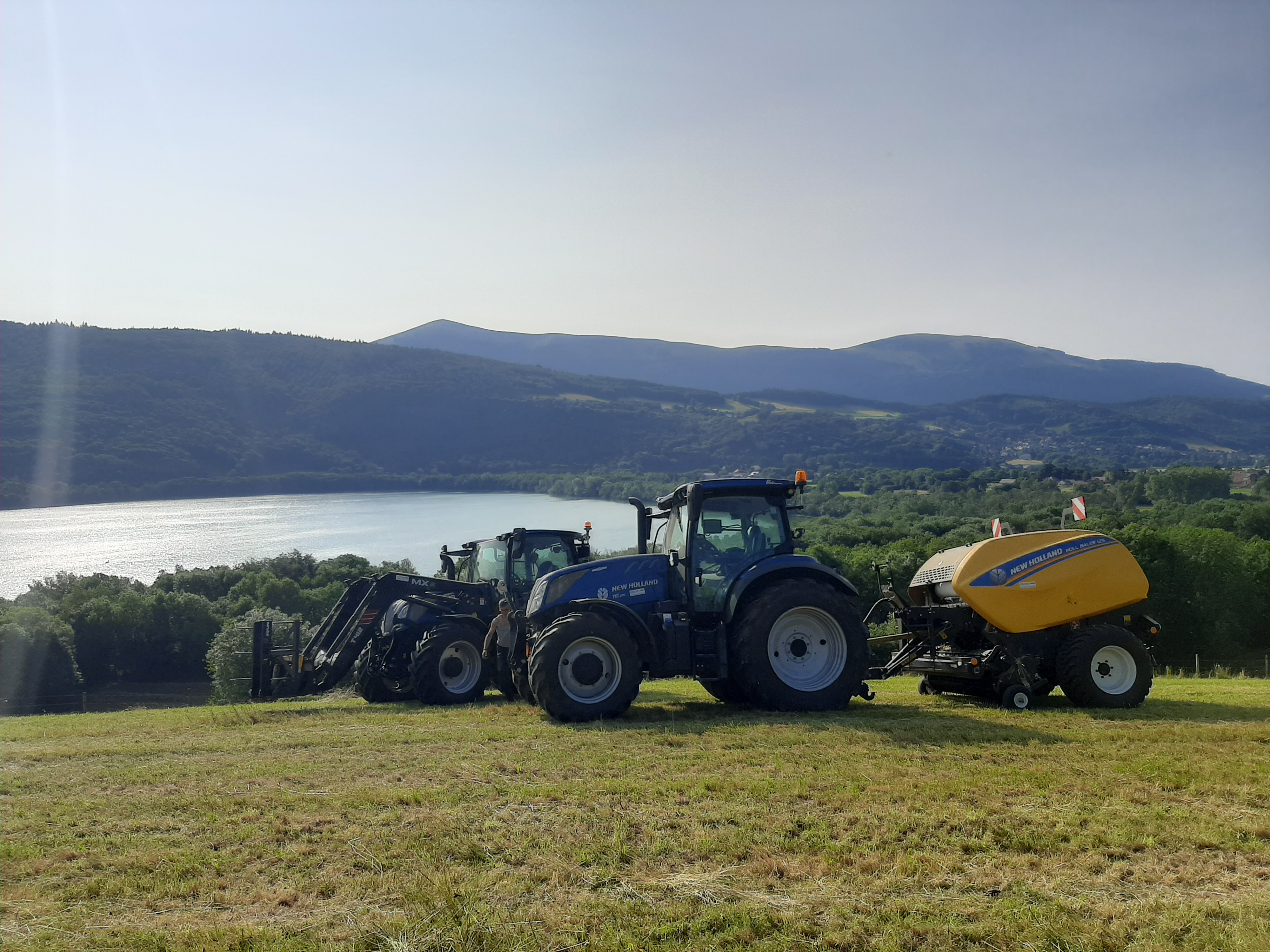 Travaux des champs GAEC Normand